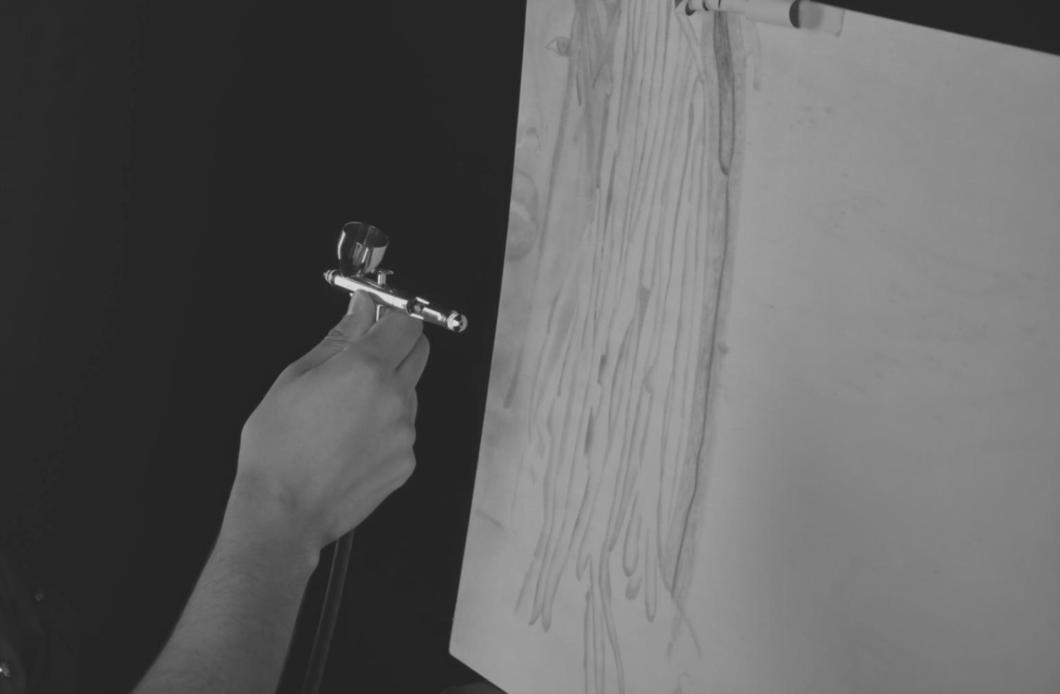 Techniques de dessin en cours d'apprentissage